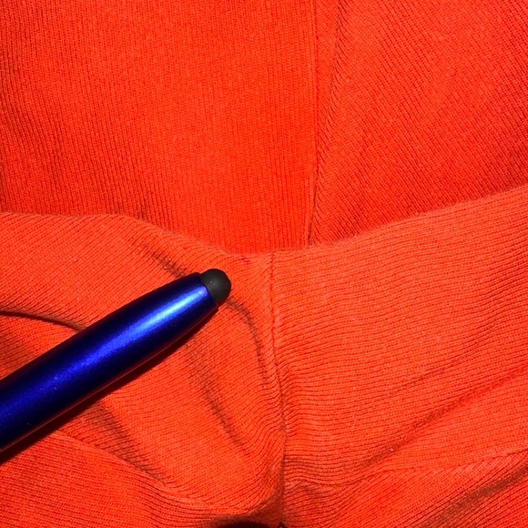 Ralph Lauren Sport 8 Equestrian Riding Pants Ankle Crop Orange Suede Patch - Picture 9 of 9